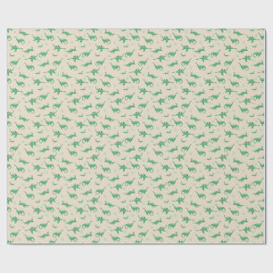 Papier Cadeau Cute Cryptid Loch Ness Monster Motif sans couture