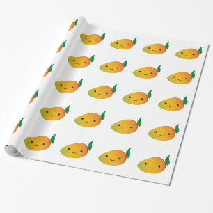 Papier Cadeau Cute Kawaii Mango