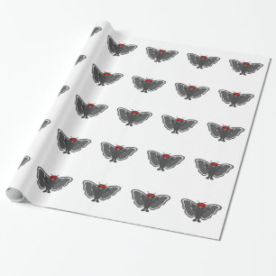 Papier Cadeau Cute Mothman