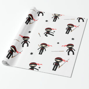 Papier Cadeau Cute Ninjas