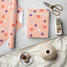 Cute Pastel Halloween Coquillages d'océan & Etoile