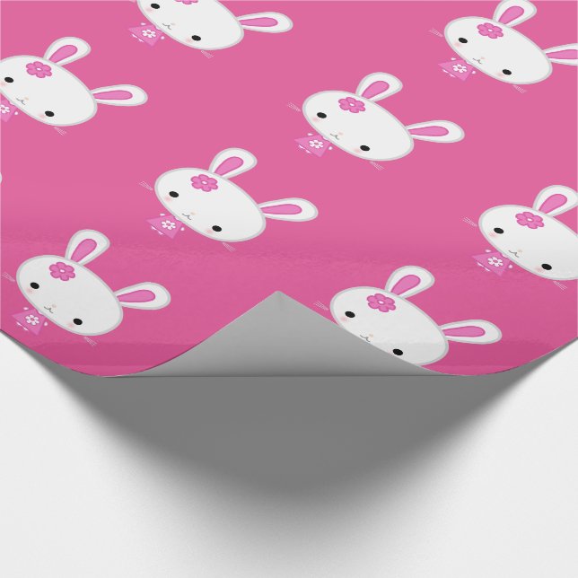 Papier Cadeau Cute Pink (Coin)