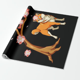 Papier Cadeau Cute Shiba Inu Chien Japonais | Shiba Inu pour mèr