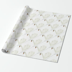 Papier Cadeau cygne #2