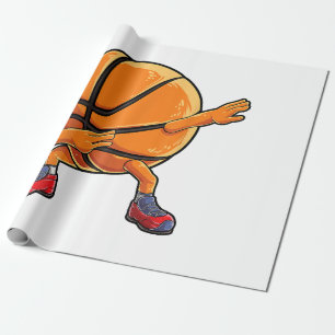Papier Cadeau Dabbing Basketball Ball Funny Boys Hommes Femmes S