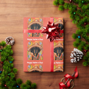 PAPIER CADEAU DACHSHUND     