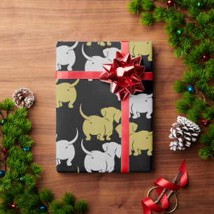 Papier Cadeau Dachshund chien animal de compagnie