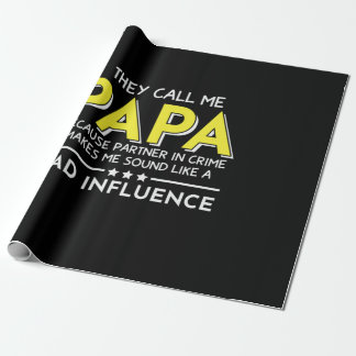 Papier Cadeau Daddy Don Ils M'Appelent Papas