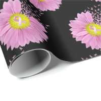 Daisy Pink Breast Cancer Survivor Ribbons