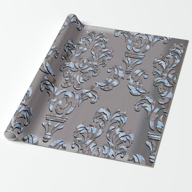 Papier Cadeau Damas d'ombre Miliscent (Déroulé)
