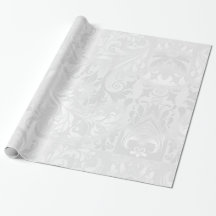 Damassé blanche élégante