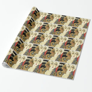 Papier Cadeau Dames Aer Deco