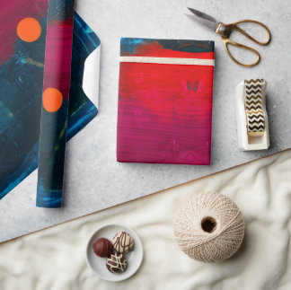 Papier cadeau d'art peint Abstrait