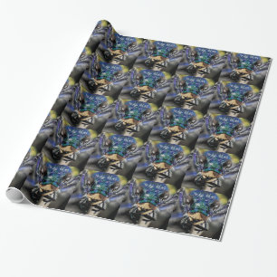 Papier Cadeau De Beatle fin de fête