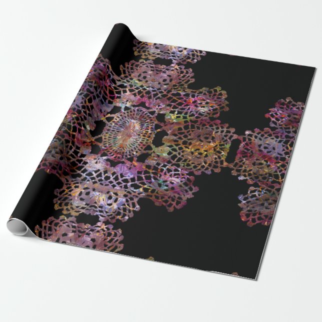 Papier Cadeau De fête aristocratique (Déroulé)