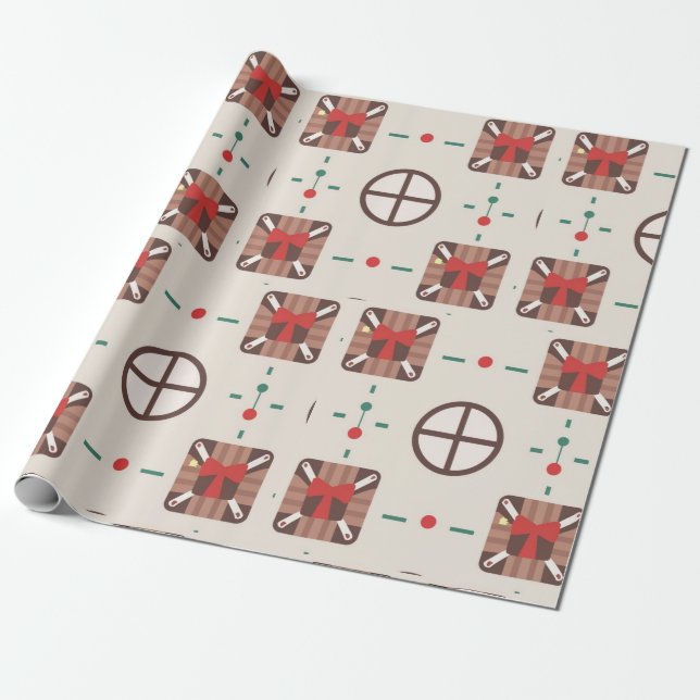 Papier cadeau de Noël" (Déroulé)