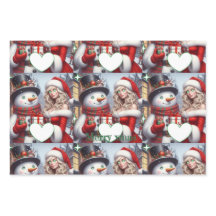 Papier cadeau de Noël