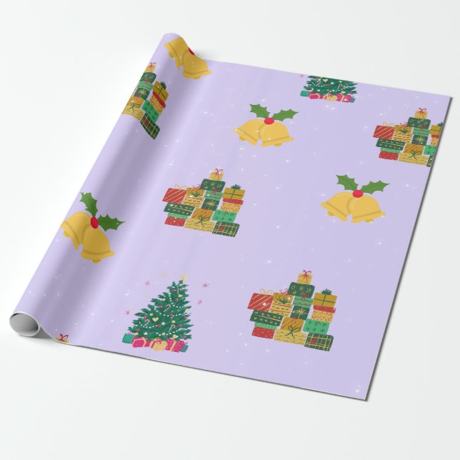 Papier cadeau de Noël (Déroulé)