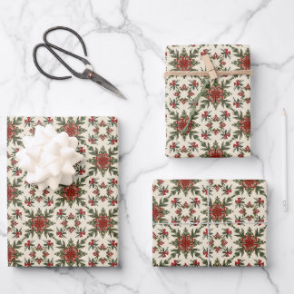 Papier cadeau de Noël