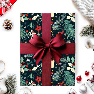 papier cadeau de Noël