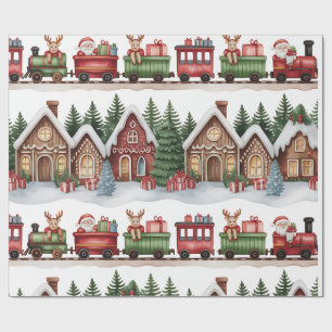 Papier cadeau de Noël pour enfants – Toyland et Tr