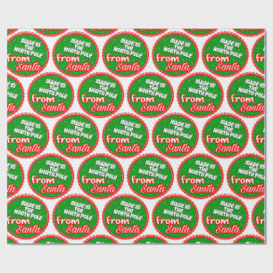Papier Cadeau De Père Noël