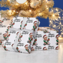 Papier cadeau de vacances Trump Elf MAGA