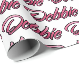 Papier Cadeau Debbie faded pink