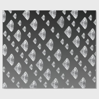 Papier Cadeau Déchets de diamants | Luxueux Mariage
