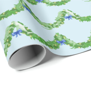 Papier Cadeau Décoration de fête cachée des prédateurs