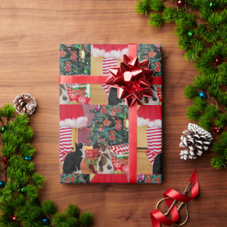 Papier Cadeau Décoration de l'arbre
