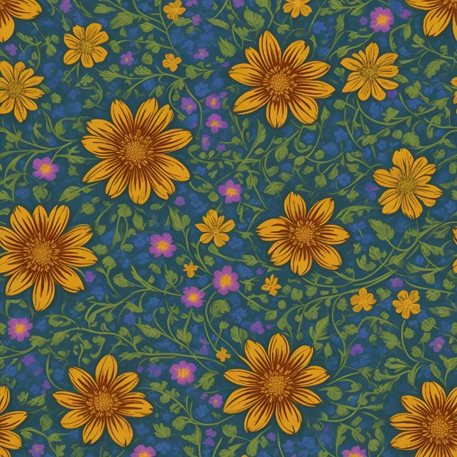 Papier Cadeau Découvrir les faits amusants du Cool sur les fleur (A Journey Through Nature's Beauty - Unraveling the Cool Fun Facts About Wild Flowers)