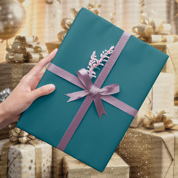 Papier Cadeau Deep Petrol Wrapping Paper