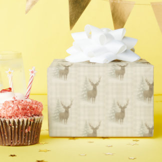 Papier Cadeau Deer Wrapping Paper