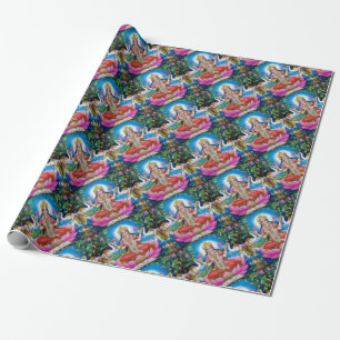 Papier Cadeau Déesse de Lakshmi de l'amour, de la prospérité,