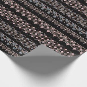 Papier Cadeau Dentelle d'or