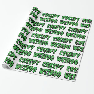 Papier Cadeau Déplaisant Weirdo