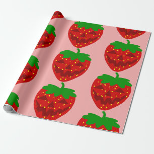 Papier Cadeau déplaisante halloween goth fraise éffrayante