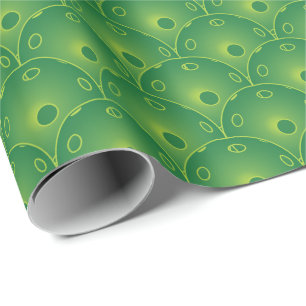 Papier Cadeau Des boules de pickles verts partout