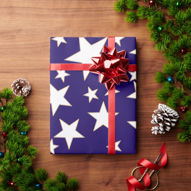 Papier Cadeau Des centaines de milliers d'étoiles (Cadeau de vacances)