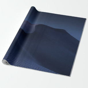PAPIER CADEAU DÉSERT ABSTRAIT LA NUIT