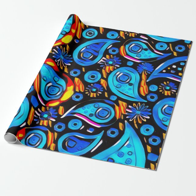 Papier Cadeau Design fin (Déroulé)