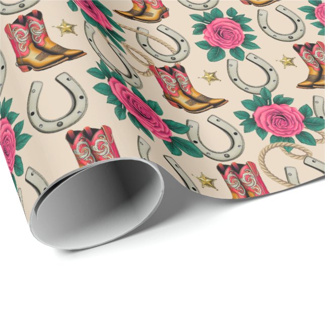 Papier Cadeau designer du Midwest Princess (Coin rond)