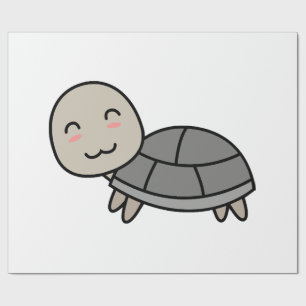 Papier Cadeau Dessin animé tortue animal