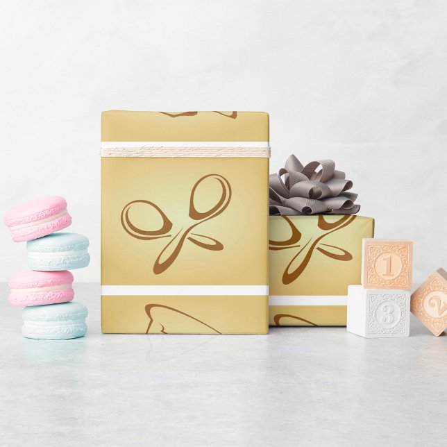 Papier Cadeau Dessin d'instruments de musique (Créateur téléchargé)