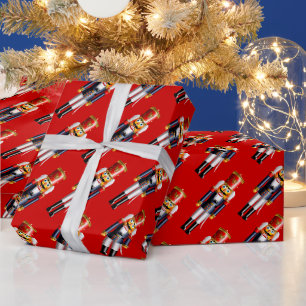 Papier Cadeau Dessin du soldat du jouet Nutty Nutcracker