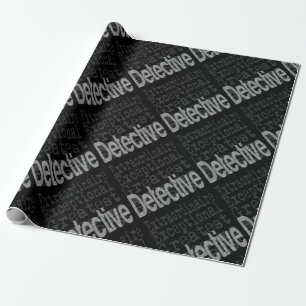 Papier Cadeau Détective Extraordinaire
