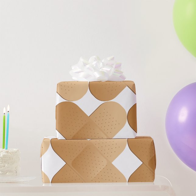 Papier Cadeau Deux bandes (Créateur téléchargé)