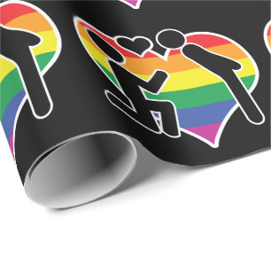 Papier Cadeau Deux Parties La Proposition