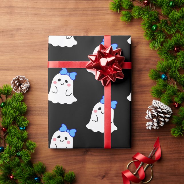 Papier Cadeau Deux petits boos jumeaux (Cadeau de vacances)